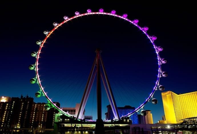 Cea mai înaltă roată de agrement din lume, inaugurată în Las Vegas