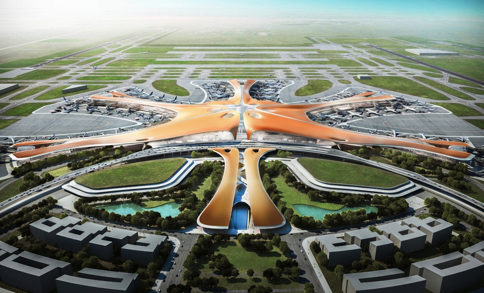 Cel mai mare terminal din lume este proiectat de Zaha Hadid