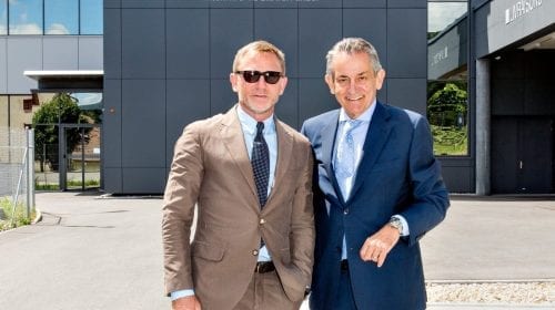 Daniel Craig a vizitat fabrica OMEGA din Villeret, Elveţia