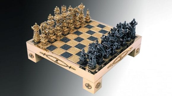 Royal Chess Set by House of Solid Gold