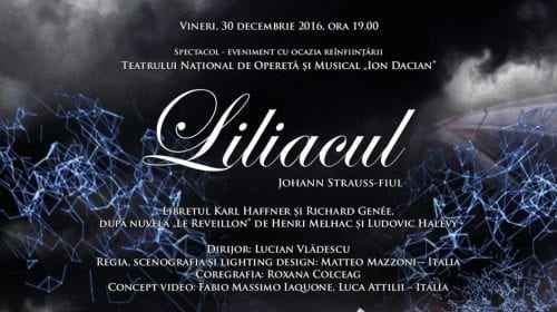Spectacolul de operetă „Liliacul” la Palatul Parlamentului