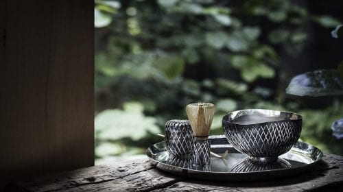 Serviciu de ceai exclusivist, creat de Kengo Kuma pentru Georg Jensen