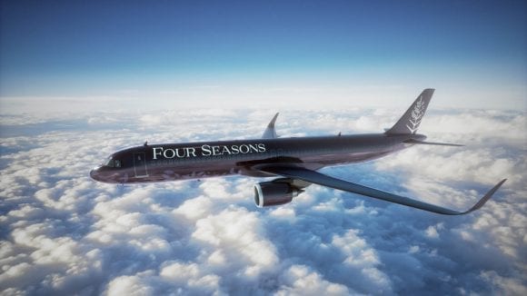 Experiența unui avion privat de lux, oferită de Four Seasons