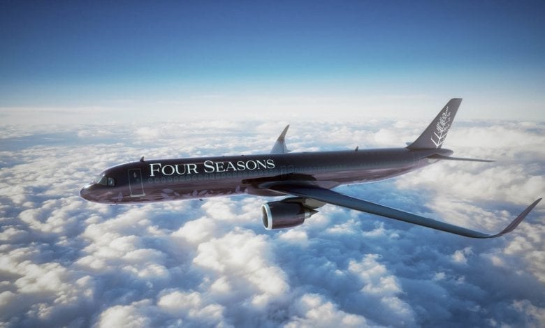 Experiența unui avion privat de lux, oferită de Four Seasons