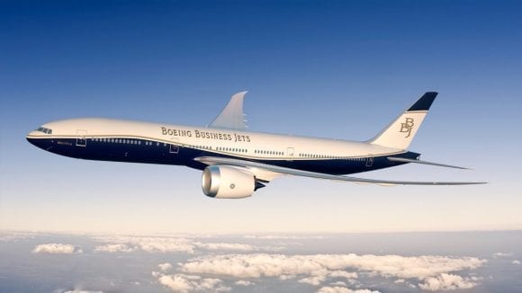 Business jet-urile Boeing BBJ 777X vor conecta toate punctele din lume