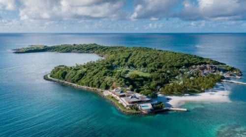 Insula privată Calivigny, o experiență luxoasă de la 132.000 de dolari pe noapte