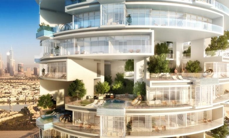Turn spectaculos cu 271 de piscine, într-un nou concept hotelier la Dubai