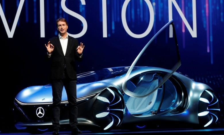 Mercedes-Benz a dezvăluit o mașină bizară inspirată de „Avatar” la CES