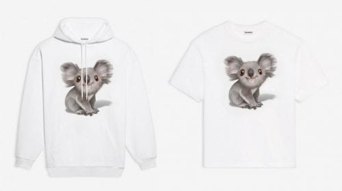 Balenciaga vinde haine imprimate cu urși koala, donând banii către combaterea incendiilor din Australia