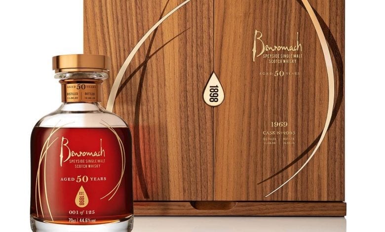 Distileria Benromach dezvăluie un whisky single malt de 50 de ani