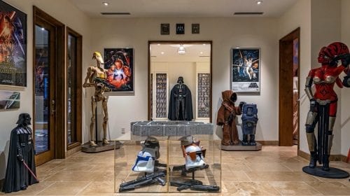 Un conac din LA, cu un muzeu Star Wars la subsol