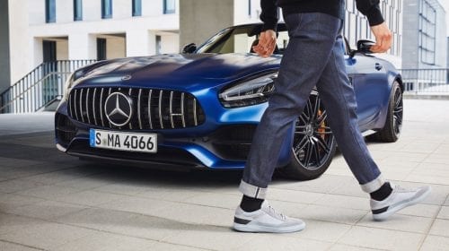 Santoni lansează sneakers performance luxury cu Mercedes-AMG