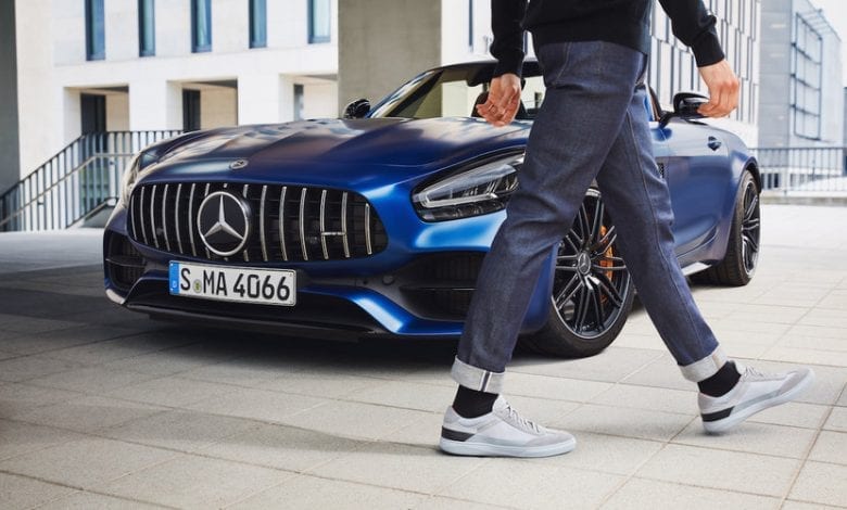 Santoni lansează sneakers performance luxury cu Mercedes-AMG