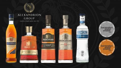 Brâncoveanu Vinars, Alexandrion şi Kreskova Vodka au cucerit medalii pentru calitatea gustului la Bartenders’ Brand Awards 2021