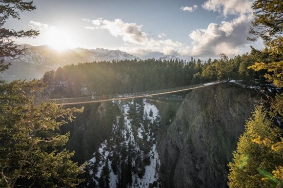 Cel mai înalt pod suspendat din Canada va veni cu o pasarelă la o înălțime de 130m