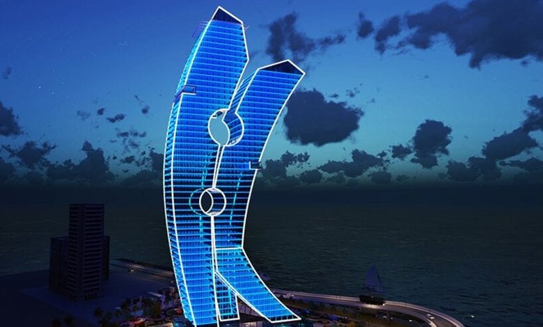 Cea mai mare piesă de artă din lume, un zgârie-nori din Dubai