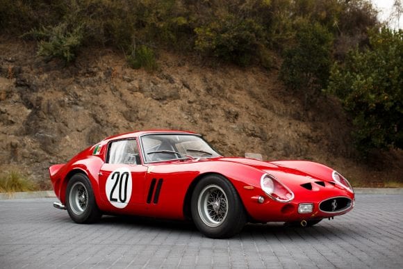 Cel mai scump automobil din lume 1963 Ferrari 250 GTO