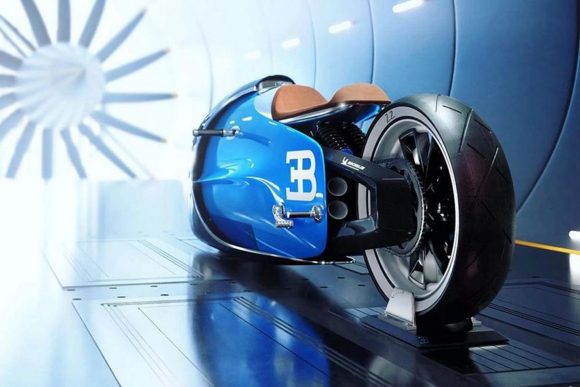 Bugatti Vitesse, motocicleta-concept cu putere masivă în design