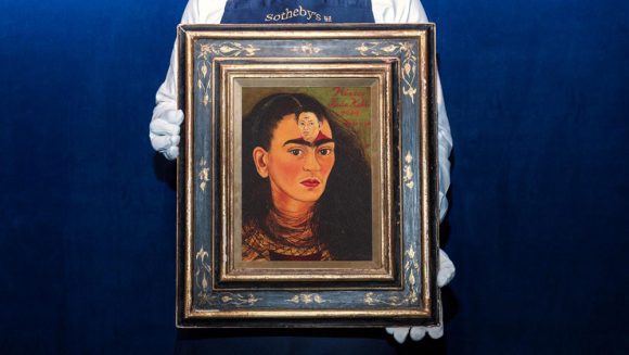 Un portret cu Frida Kahlo a fost vândut cu 35 de milioane de dolari
