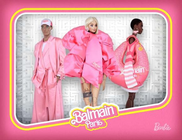 Balmain lansează o nouă colecție în colaborare cu Barbie