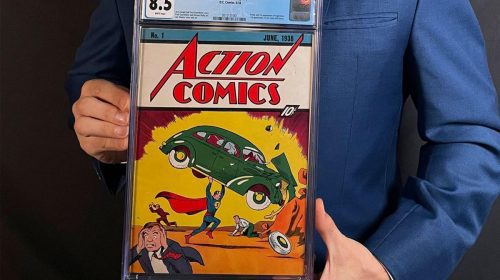 O carte de benzi desenate cu Superman a fost vândută pentru 3,18 milioane de dolari