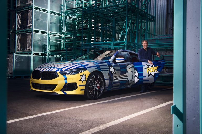 Prin THE 8 X JEFF KOONS, artistul american a creat propriul automobil de vis alături de BMW