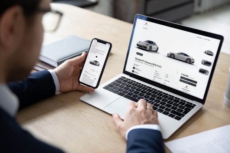 Porsche extinde în continuare vânzările online