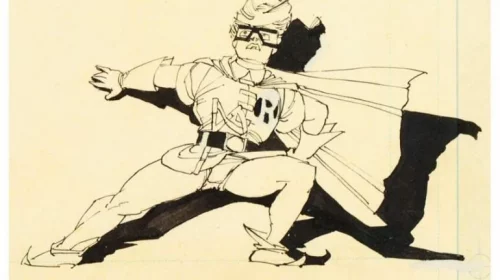 Coperta emblematică a lui Batman din seria lui Frank Miller va fi scoasă la licitație