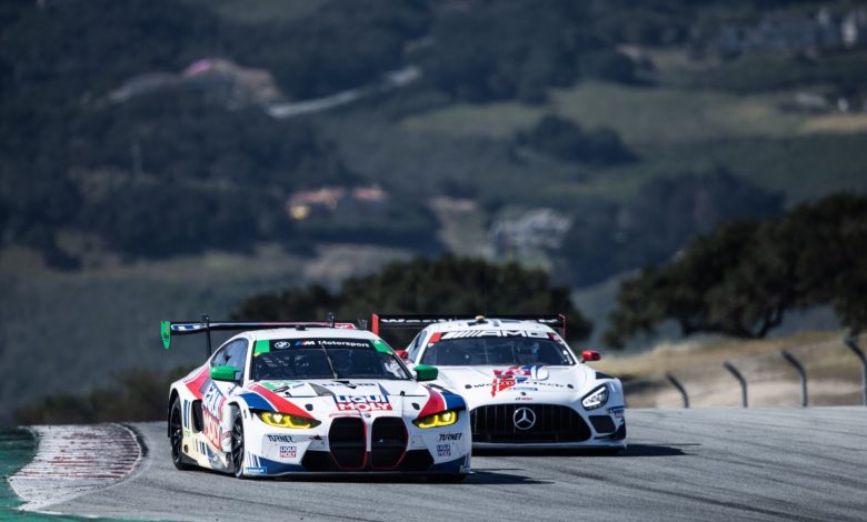 BMW M Team RLL şi Turner Motorsport obţin primele podiumuri cu BMW M4 GT3 la Laguna Seca