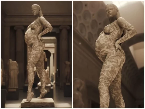 O statuie cu Rihanna a fost dezvăluită la Met Gala 2022