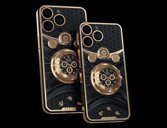 Un iPhone 14 încrustat cu un Rolex Daytona costă 134.250 USD