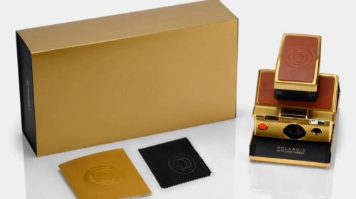 Polaroid SX-70 se lansează într-o ediție din aur de 24K