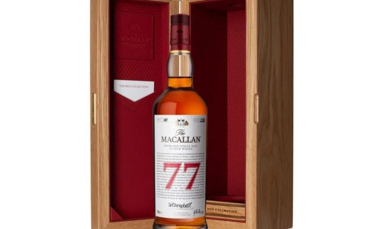 O sticlă de whisky Macallan Red Collection costă 87.000 de dolari