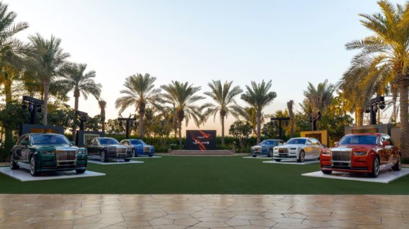 Rolls-Royce dezvăluie seria Bespoke Phantom „The Six Elements” în Dubai