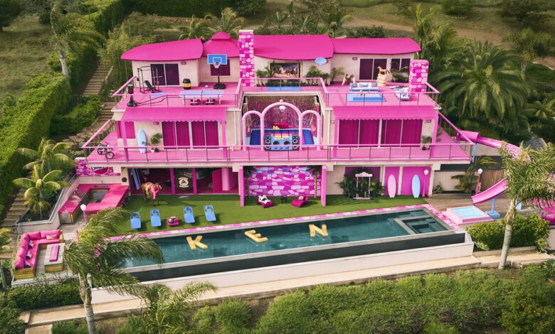 Casa de vis a lui Barbie din Malibu poate fi închiriată