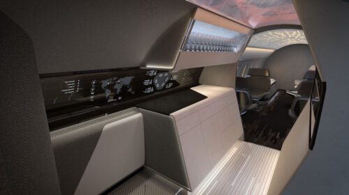 Prototipul F/List maximizează experiența pasagerilor prin intermediul mobilierului multifuncțional