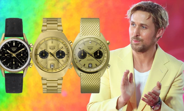 Ryan Gosling poartă trei ceasuri TAG Heuer deodată în filmul „Barbie”