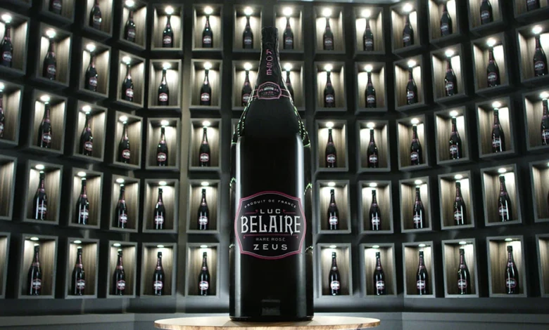Luc Belaire a dezvăluit cea mai mare sticlă de șampanie din lume