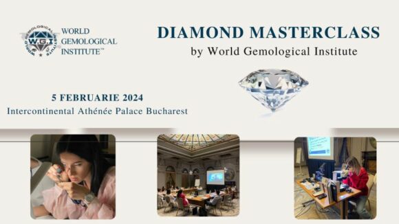 Diamond Masterclass by World Gemological Institute Londra, vine în România