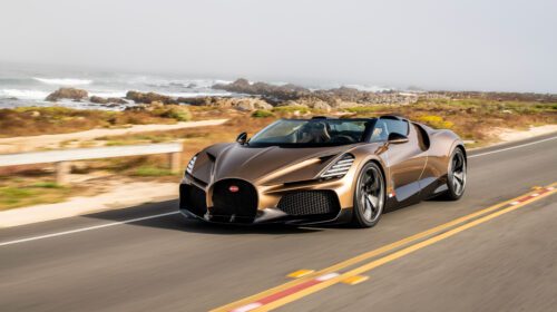 W16 Mistral: arta prinde viață cu ultima creație Bugatti