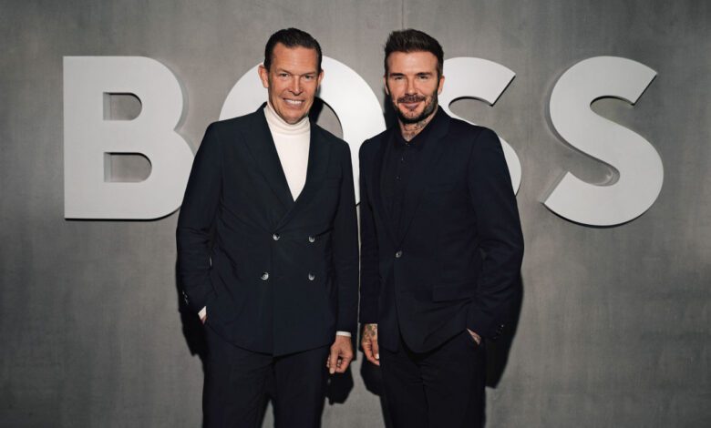 Hugo Boss și David Beckham au încheiat un parteneriat strategic