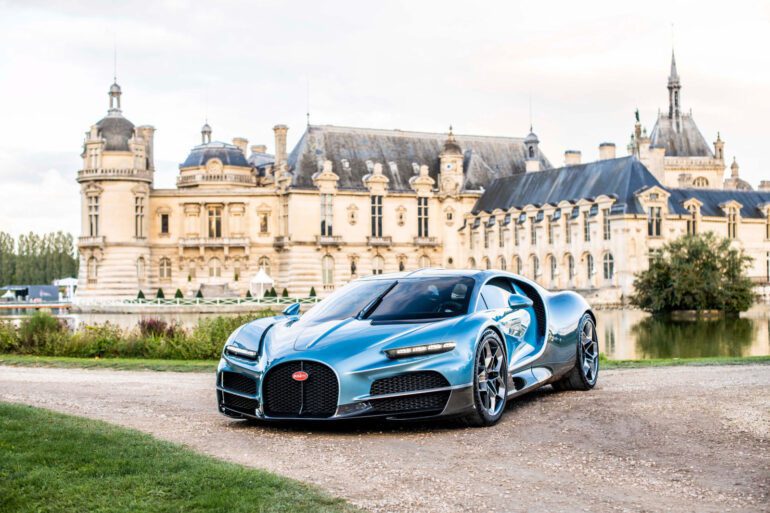 Bugatti Tourbillon a debutat în Franța 