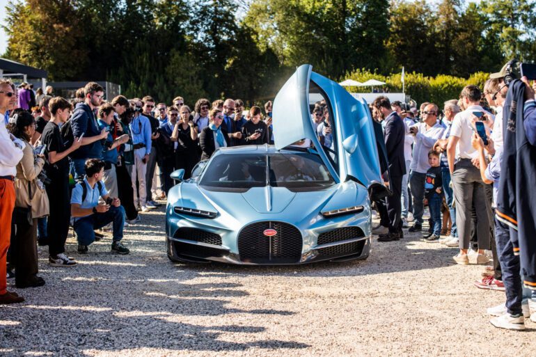 Bugatti Tourbillon a debutat în Franța 