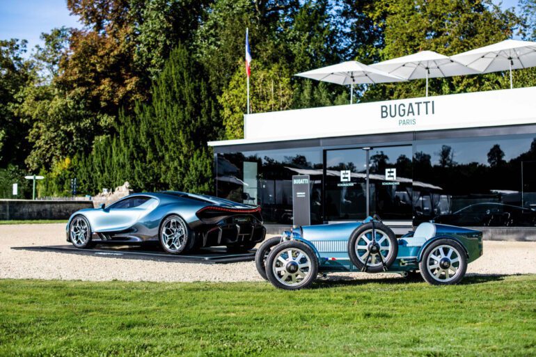 Bugatti Tourbillon a debutat în Franța 