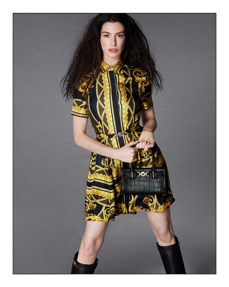 Anne Hathaway Versace Icons