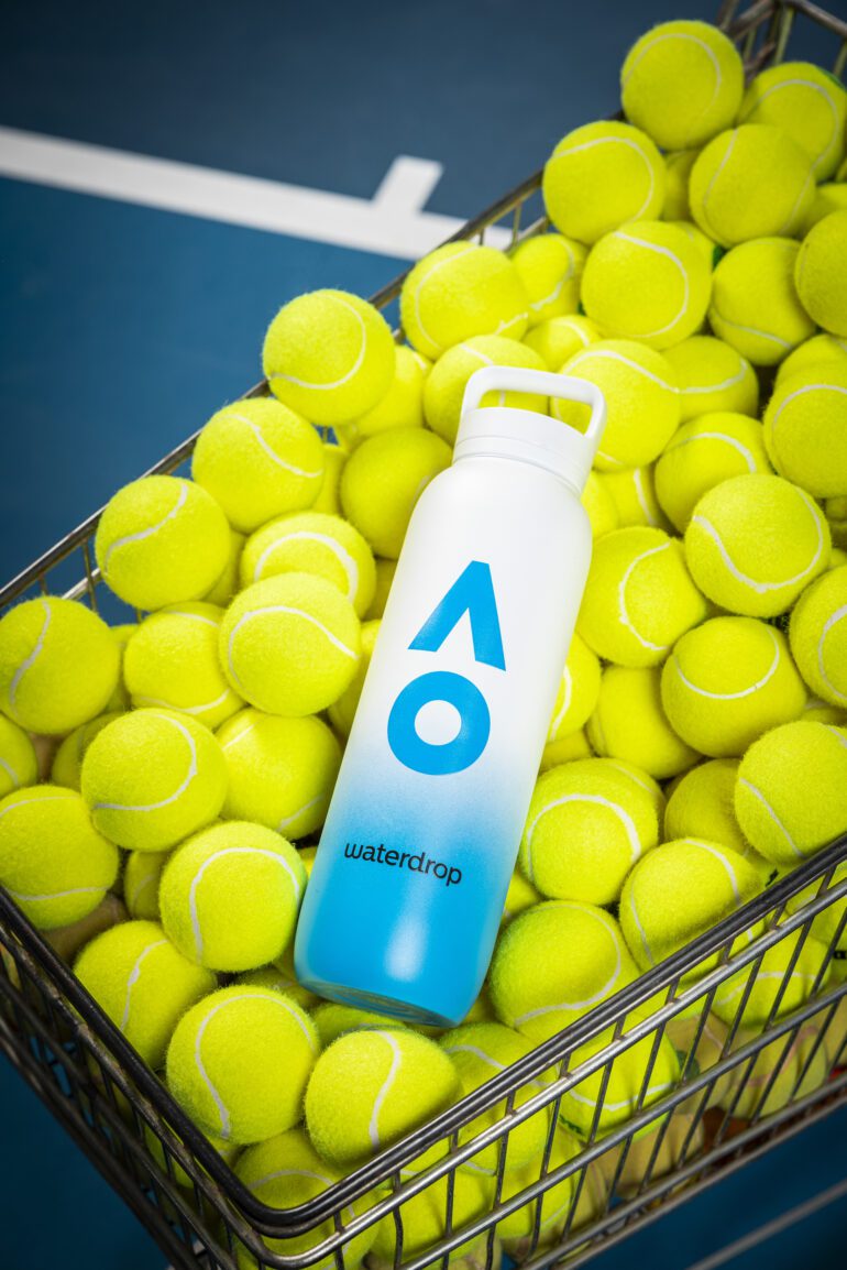 Waterdrop anunță un parteneriatul multianual cu turneul Australian Open